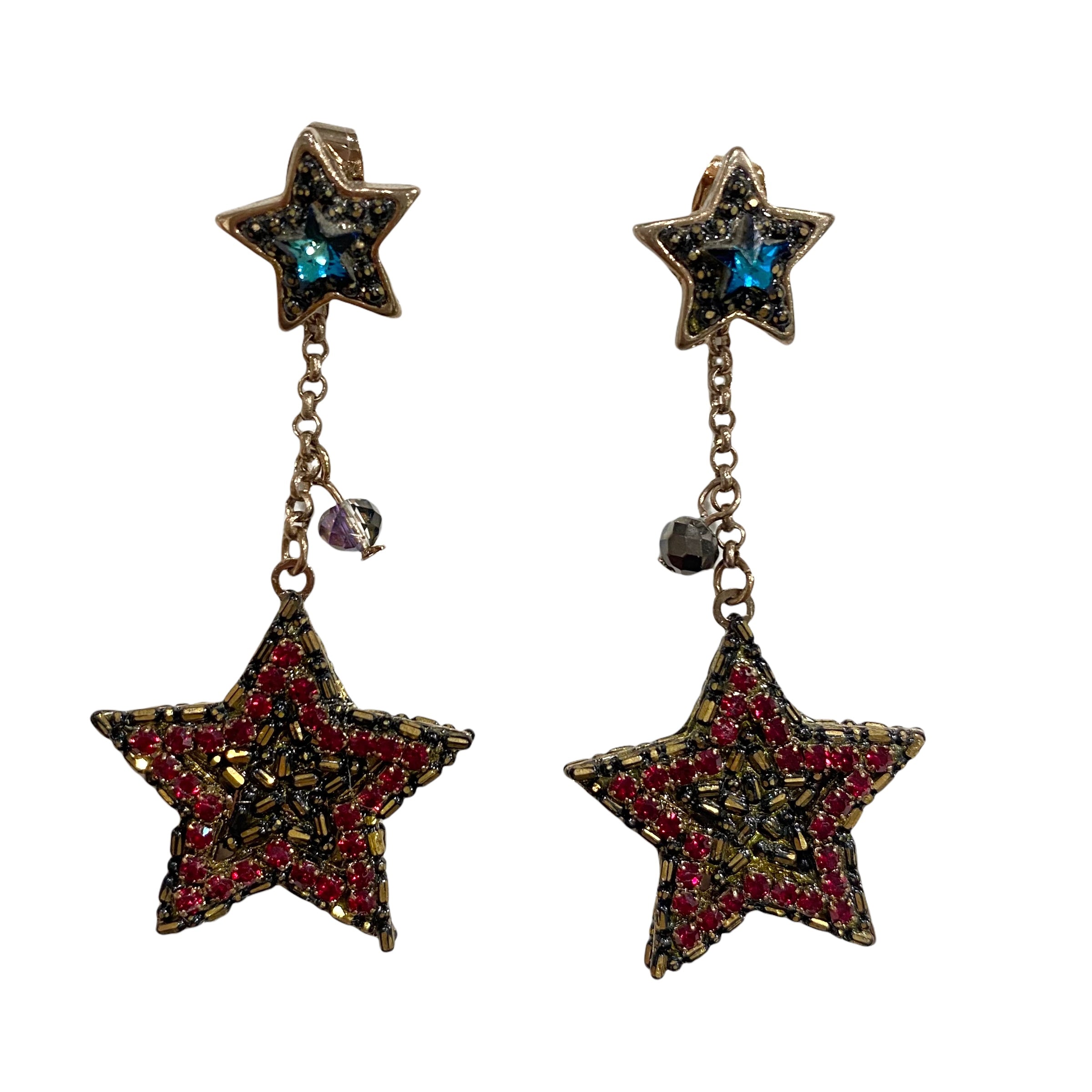 Kory Dangle Star Earrings