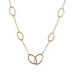 Geovana Oval Links Necklace