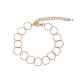 Katie Hexagon Links Bracelet