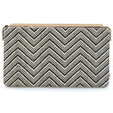 Raffia Woven Box Clutch