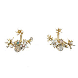 Kerry Flower Jacket Earrings