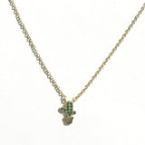 Sparkle Cactus Necklace