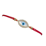 Mother of Pearl Evil Eye Red Thread Bracelet