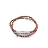 Kory Leather Bar Bracelet
