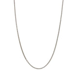 Cuban Chain Thin Flat Necklace 24”