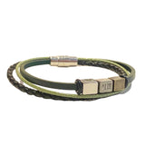 Karen Roman Bar Leather Bracelet