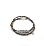 Kory Leather Bar Bracelet