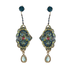 Karen Angel Wing Drop Statement Earrings