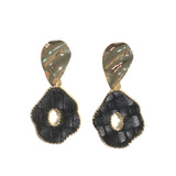 Leather Woven Earrings