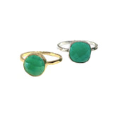 Felice Gemstone Ring Emerald