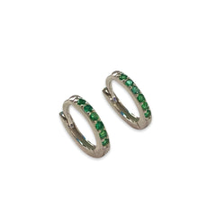 Haggy Mini Pave 0.25” Huggies