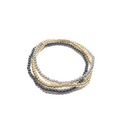 Polly Triple Beaded Stretch Bracelet Set
