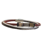 Karen Roman Bar Leather Bracelet