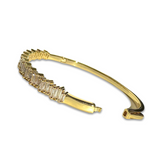 Noellery Baguette Bangle Bracelet