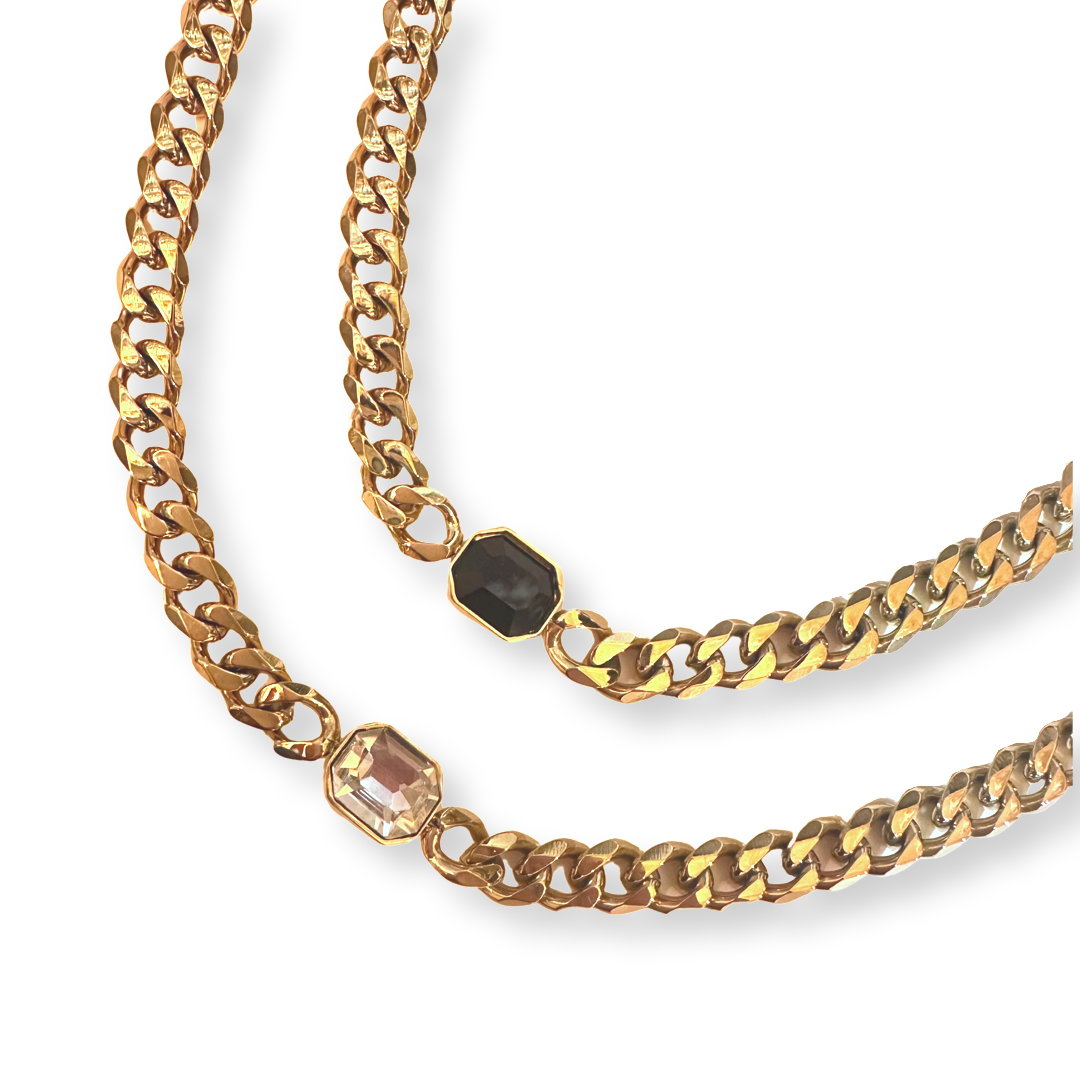 Stanley Gem Chain Necklace – Noellery