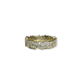 Noelia Zig Zag Baguette Ring