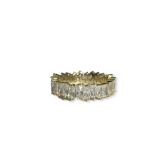 Noelia Zig Zag Baguette Ring