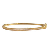 Amy Thin Tennis Clasp Bangle