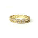 Noelia Sparkle Band Ring