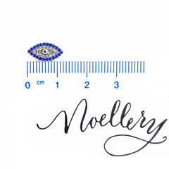 Evil Eye Sapphire Studs