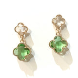 Flora Crystal Earrings