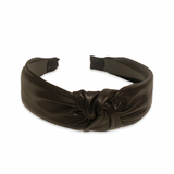 Leather Knot Headband
