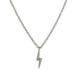 Lightning Bolt Sparkle Necklace