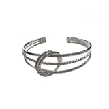 Triple Pattern Circle Rope Cuff