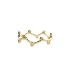Vine Bezel Constellation Ring