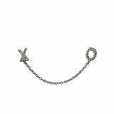 XO Double Chain Stud Earrings