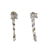 Amy East West Birthstone Chain Studs