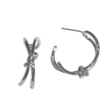 Deandra Gold Twist Knot Hoops