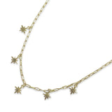 Starburst Charms Anklet