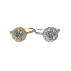 Adriene Round Engagement Ring
