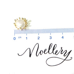 Pearlea Crown Earrings