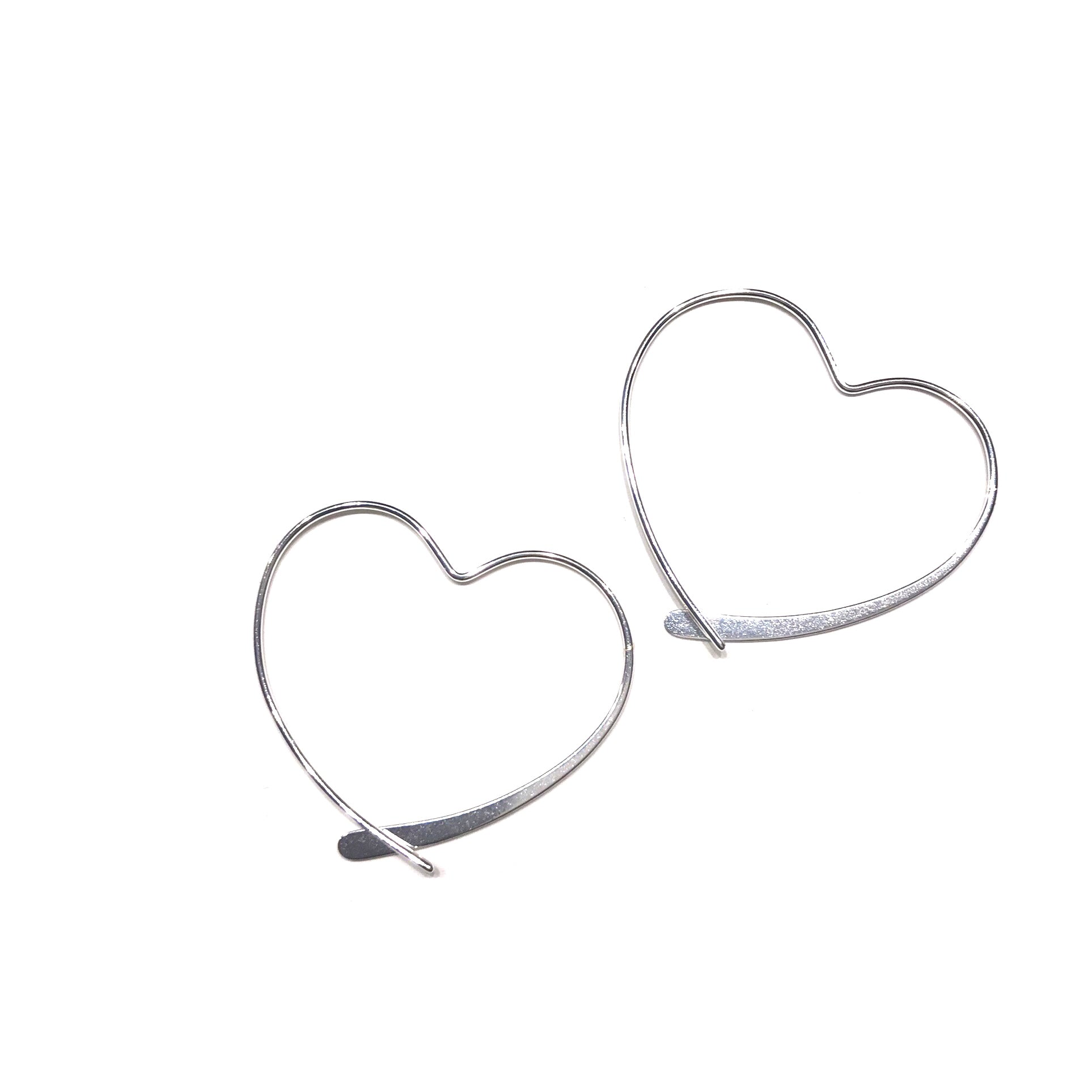 Amore Heart Small Hoops