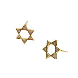 Star Of David Studs