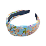 Pastel Flower Knot Wide Headband