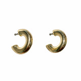 Tiny Knocker Hoops