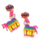 Fiesta Donkey Earrings