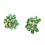 Krista Flower Cluster Stud Earrings