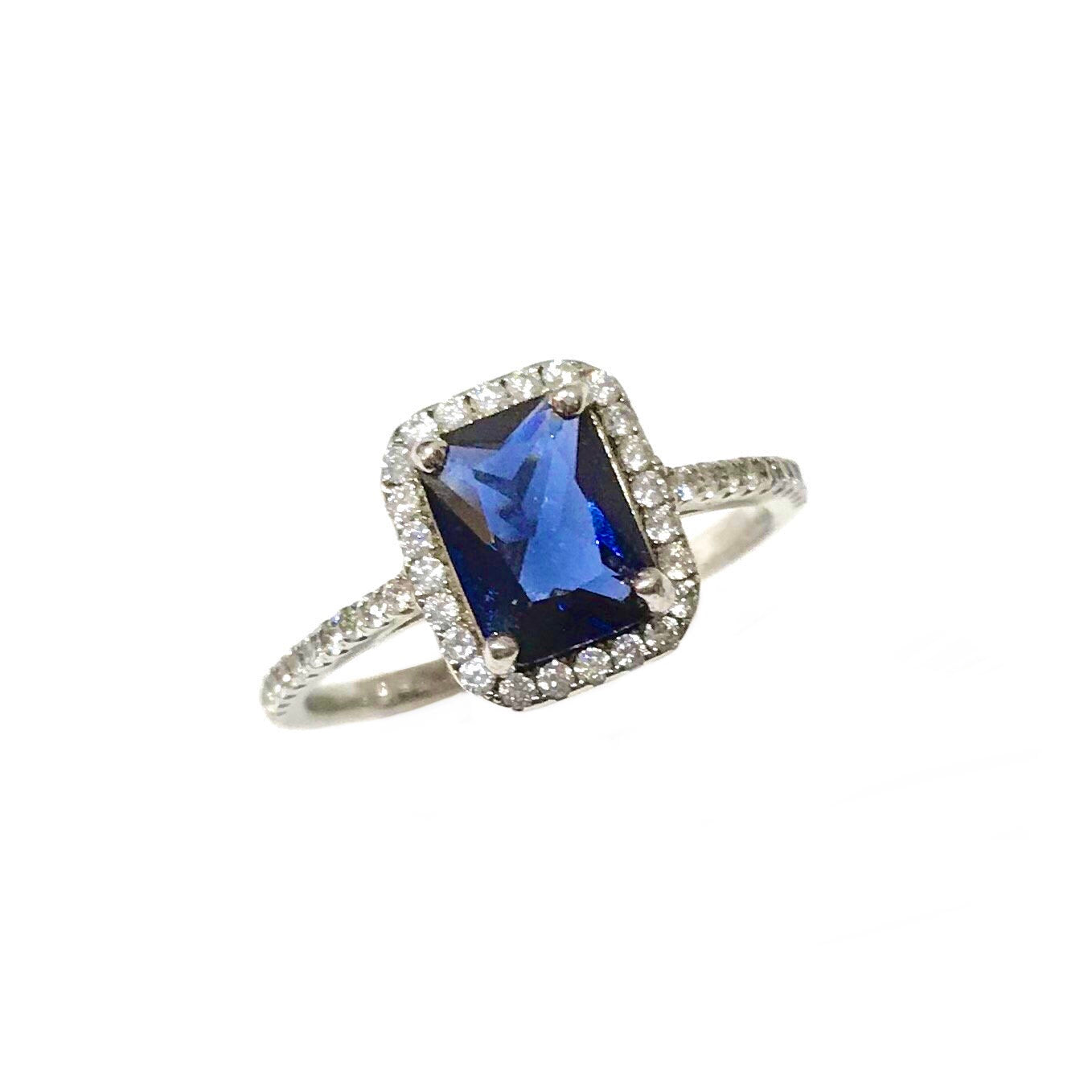 Adriene Diana Sapphire Ring