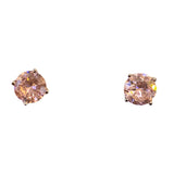 Amy Round Birthstone 7mm Studs