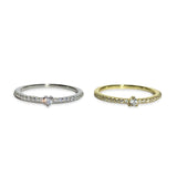 Noelly Dot Half Eternity Ring