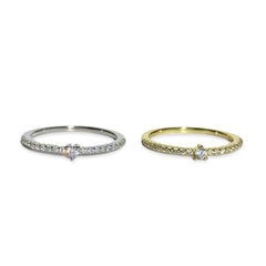 Noelly Dot Half Eternity Ring