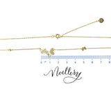 Sweet Butterfly Duo Mother of Pearl Necklace