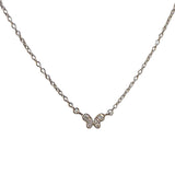 Sterling Silver Mini Butterfly Necklace