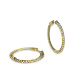 Birthstone French Clasp Hoops