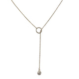 Amy Bezel Adjustable Lariat Necklace