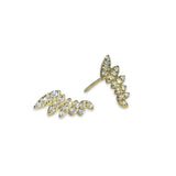 Angel Wing Pave Studs